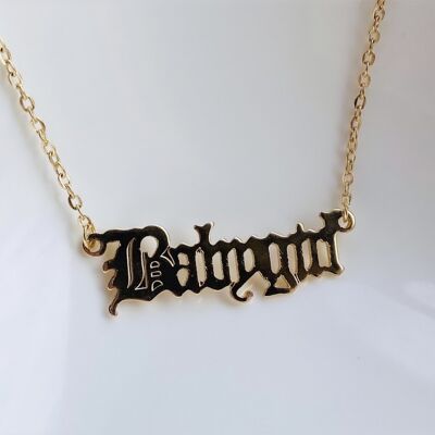 Babygirl necklace