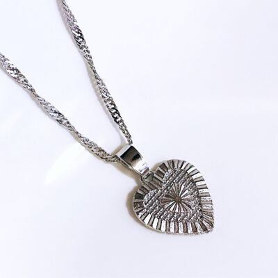 Silver Heart Necklace