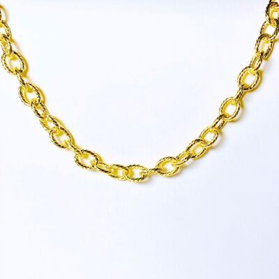 Skinny chain Necklace Gold