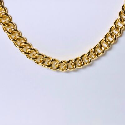 Heavy Link chain Necklace Gold