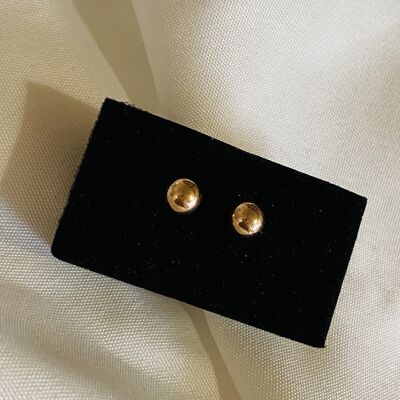 Mini Golden Stud Earrings