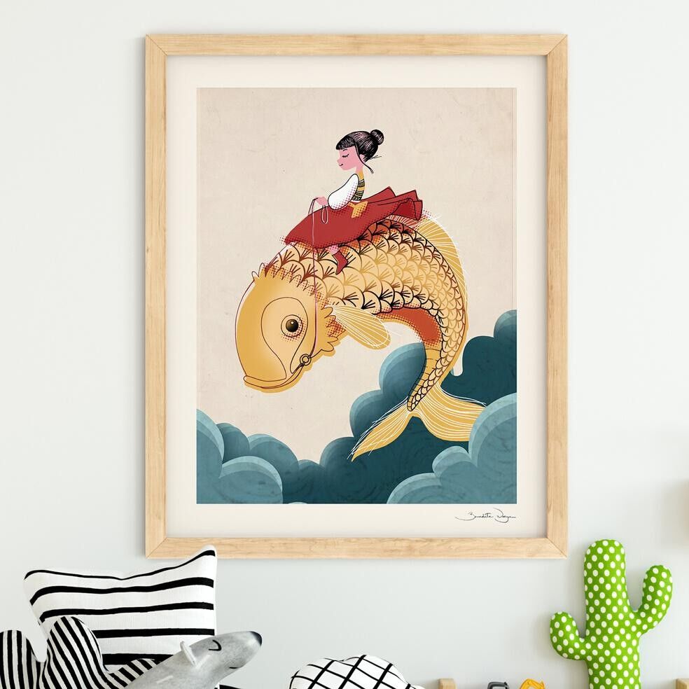 Poster della serie "Fish" di Songes - Bénédicte Waryn