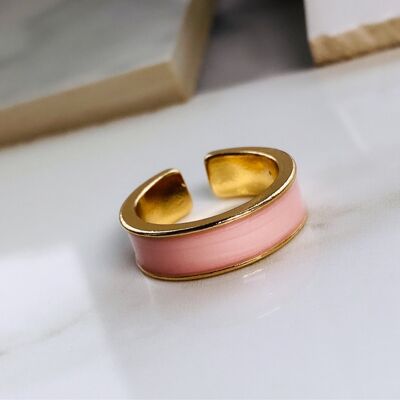 Superior ring - ADJUSTABLE - Pink