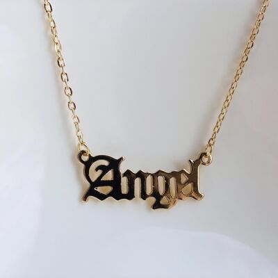 Angel Necklace Gold - Style 2