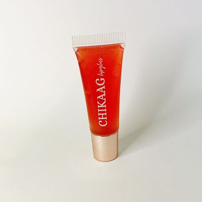 Rose Pink Lipgloss - Strawberry Scented - Squeeze Tube