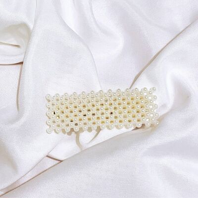 Large Pearl Hair clip for women