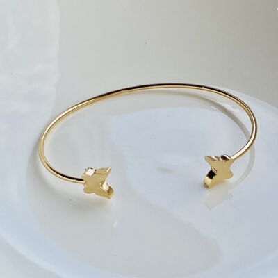 Butterfly Cuff Bangle Bracelet for women