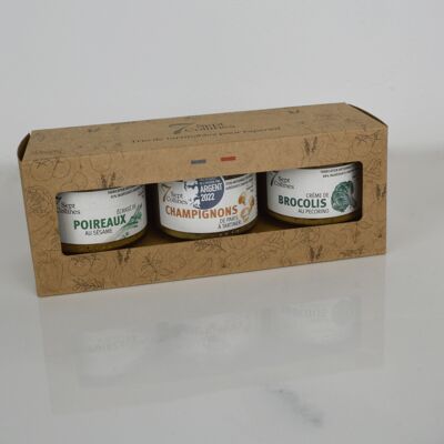 Aufstrich-Trio für den Aperitif - Wintergemüse (Geschenkbox)