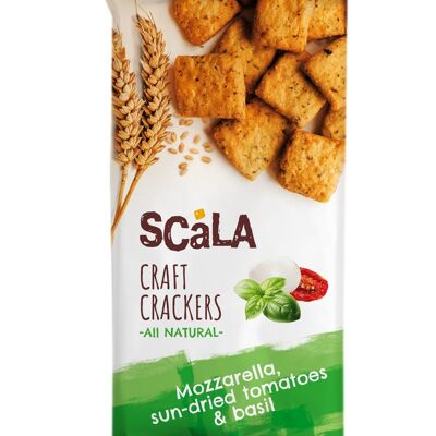 Hand Crafted Mozarella Crackers 100g