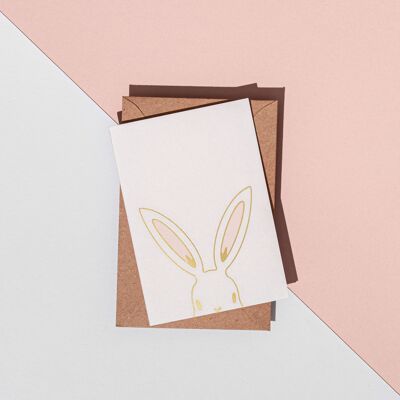 Bunny Foil Card__