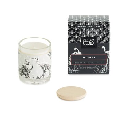 Aromatic Candle - Spicy and Woody Fragrance - Misogi - 220gr