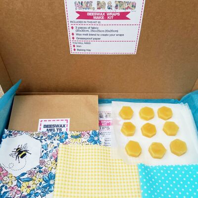 Kit de fabrication d'emballages de cire d'abeille