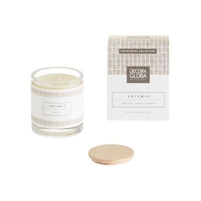 Aromatic Candle - Fragrance of Coconut, Vanilla and Spices - Artemis - 220gr