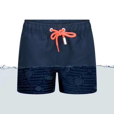 agic print wi hort Navy 9-10