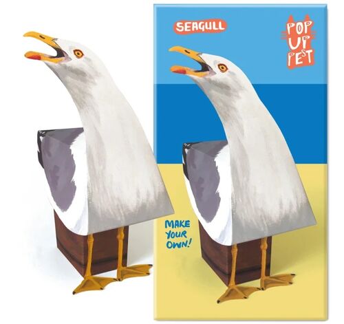 Pop up pet seagull