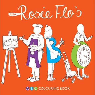 ABC-Malbuch der KLEINEN ROSIE FLO