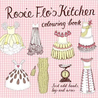 LIBRO PARA COLOREAR COCINA DE ROSIE FLO