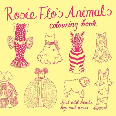 Rosie flo’s animals colouring book