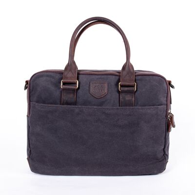 ANCHORAGE Charcoal Satchel