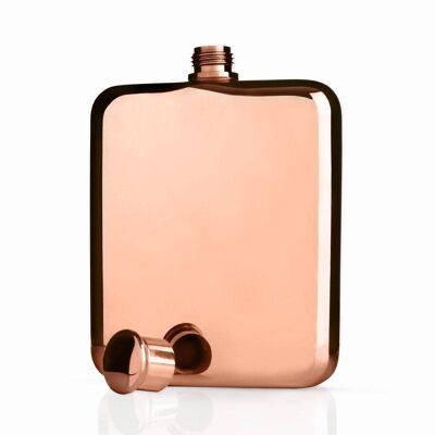 Hip Flask 6oz Stainless Steel - Rose Gold
