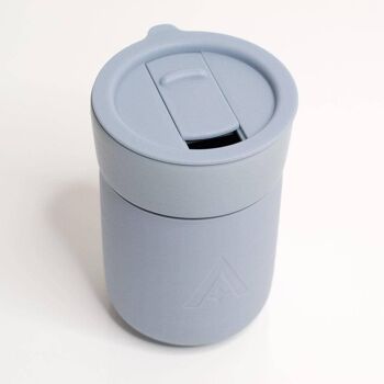 Tasse de voyage en céramique avec couvercle Carry Cup - Cool Blue 3