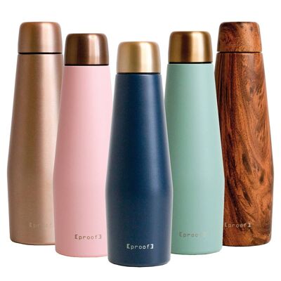Proof Double Wall Stainless Steel Insulated Water Bottle