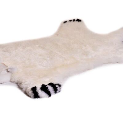 Children's Irish Sheepskin Polar Bear Rug