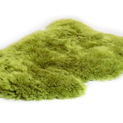Irish Sheepskin Rug/Throw - Green