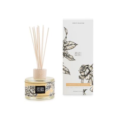 Mikado Diffusore - Fragranza Floreale e Agrumata - Sfumature di Fiori d'Arancio - 250ml/8.45fl.oz