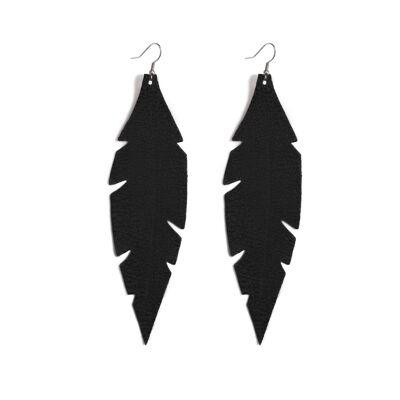 PLUMAS Grande, negro