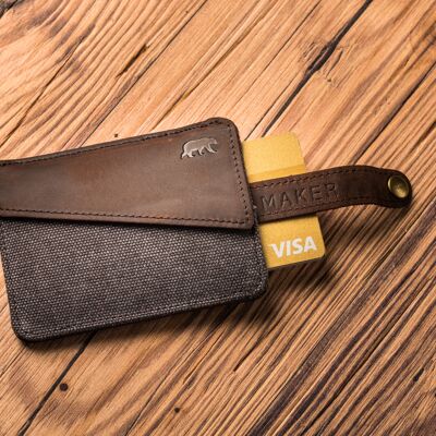 HANDY Anti-RFID Anthracite Gray Wallet