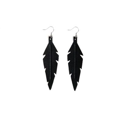 PLUMAS Midi, negro