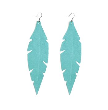 PLUMES Grande, turquoise