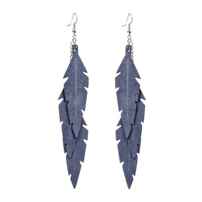 PLUMES Midi Trio, bleu nuit