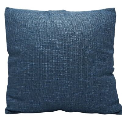 Cushion - Pillow -  Linen - Blue - 45x45cm