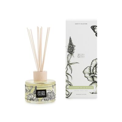 Mikado Diffuseur - Fragrance Herbe Fraîchement Coupée - Repos dans l'herbe - 250ml/8.45fl.oz