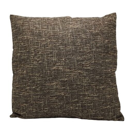 Cushion - Pillow - Linen - Brown - 45x45cm
