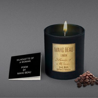 AOUD, MUSK, KAFFEE & TABAK (LIMITED EDITION) SILHOUETTE EINER FRAU 300G