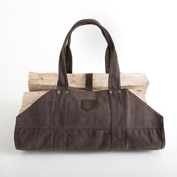 Sac à buches LUMBERJACK Marron 1