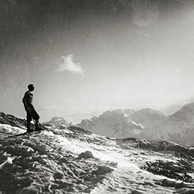 Mont Alpette, 1929 - 40cm x 40cm
