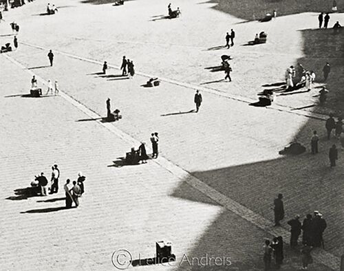 Siena Piazza del Campo 1934 - 40cm x 40cm