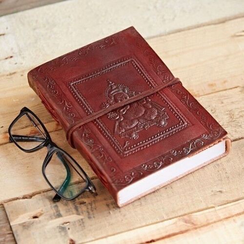 Handmade Ganesh Leather Journal