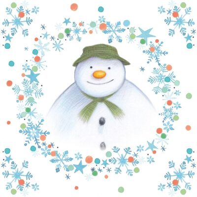 The Snowman™ Playful Snowman Lunch Napkins 3 ply