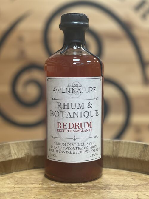 Rhum Botanique - REDRUM 35%Vol 70CL