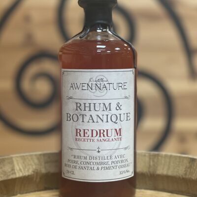 Rhum Botanique - REDRUM 35%Vol 70CL