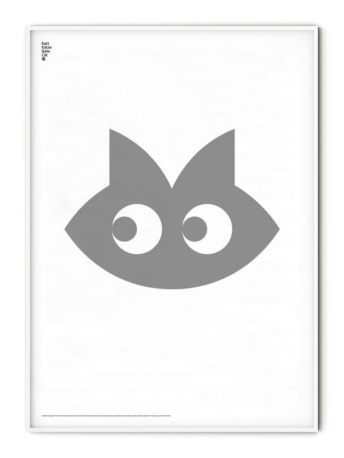 Animal Cat Poster - 50x70 cm