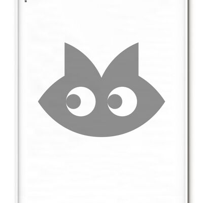 Tier Katze Poster - 50x70 cm