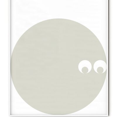 Basic Circle Poster - 50x70 cm