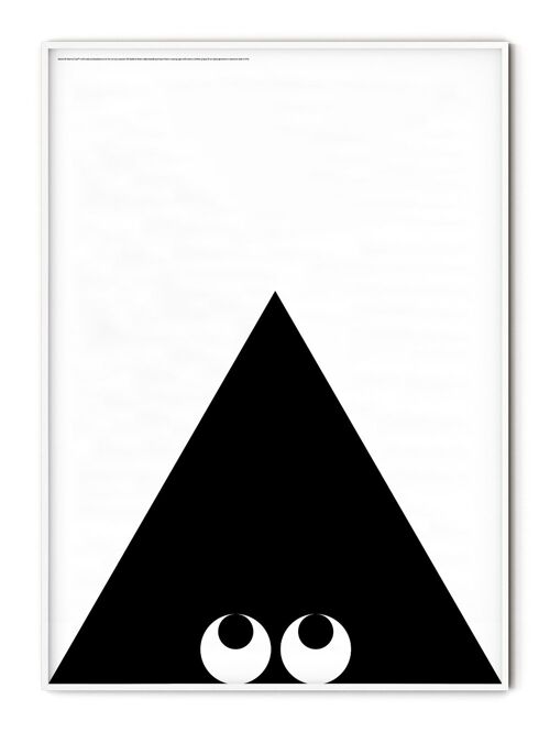 Basic Triangle Poster - 50x70 cm