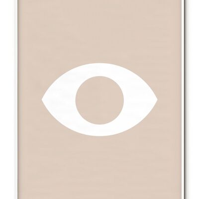 Poster Iconografia Occhio - 50x70 cm